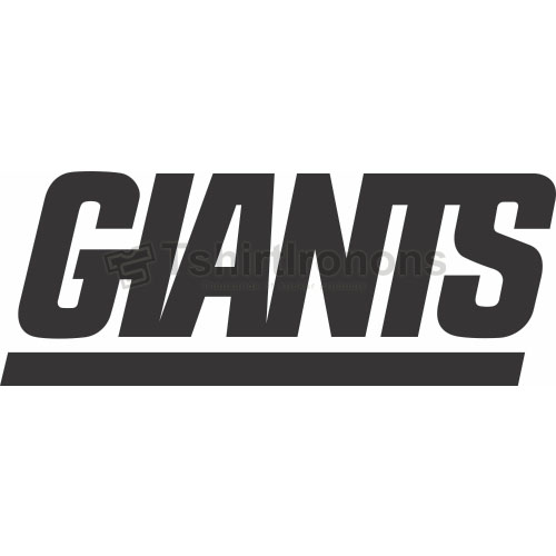 New York Giants T-shirts Iron On Transfers N630